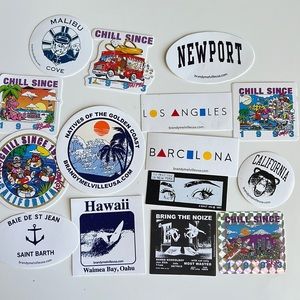 Lot of 15 Brandy Melville Stickers - NEW